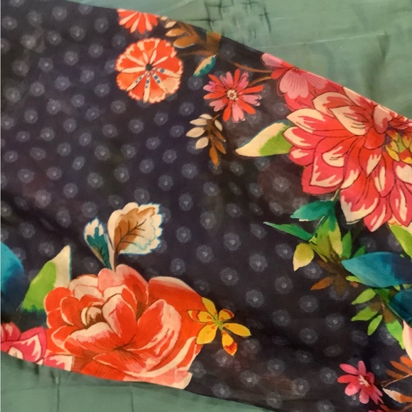 Johnny Was Ocean Dreamer Midi Dress/Cover Up Like New - Picture 13 of 13